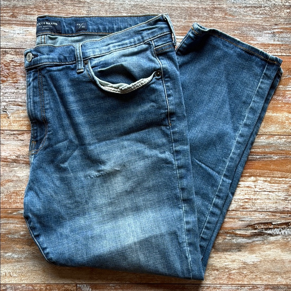 Lucky Brand Blue Athletic Slim Fit Jeans
